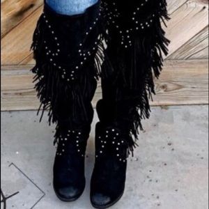 Naughty Monkey Over The Knee Boots.